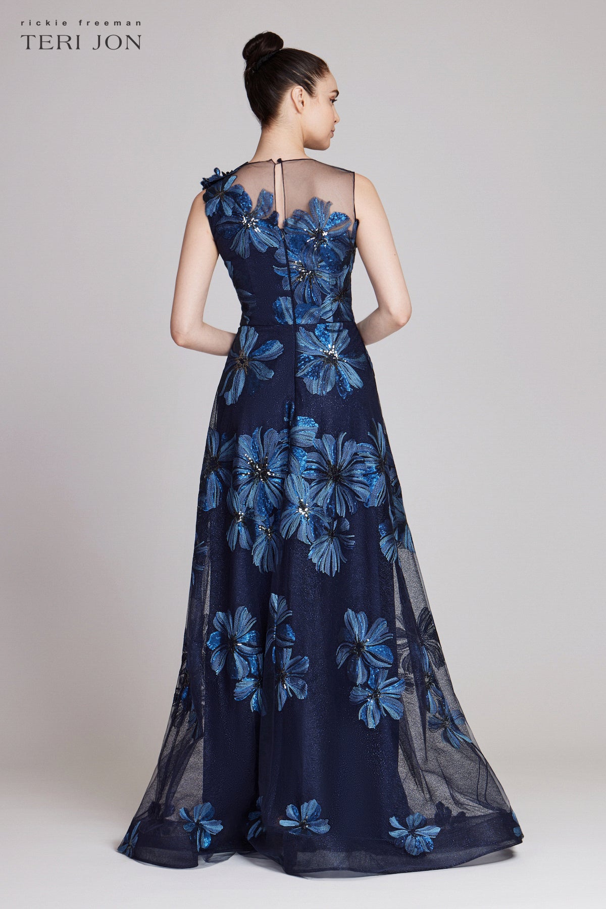 floral mother of the bride dress